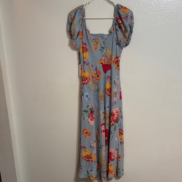 Astr The Label Blue Floral Dress - Picture 2 of 7